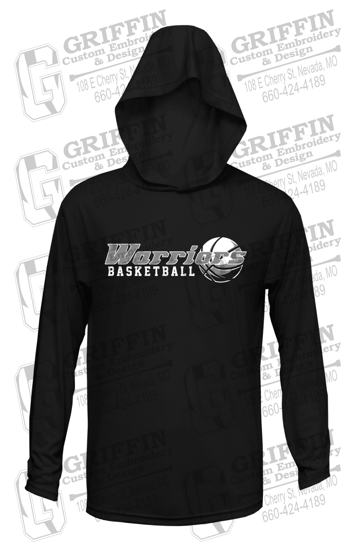 Dry-Fit T-Shirt Hoodie - Warriors Basketball 26-A