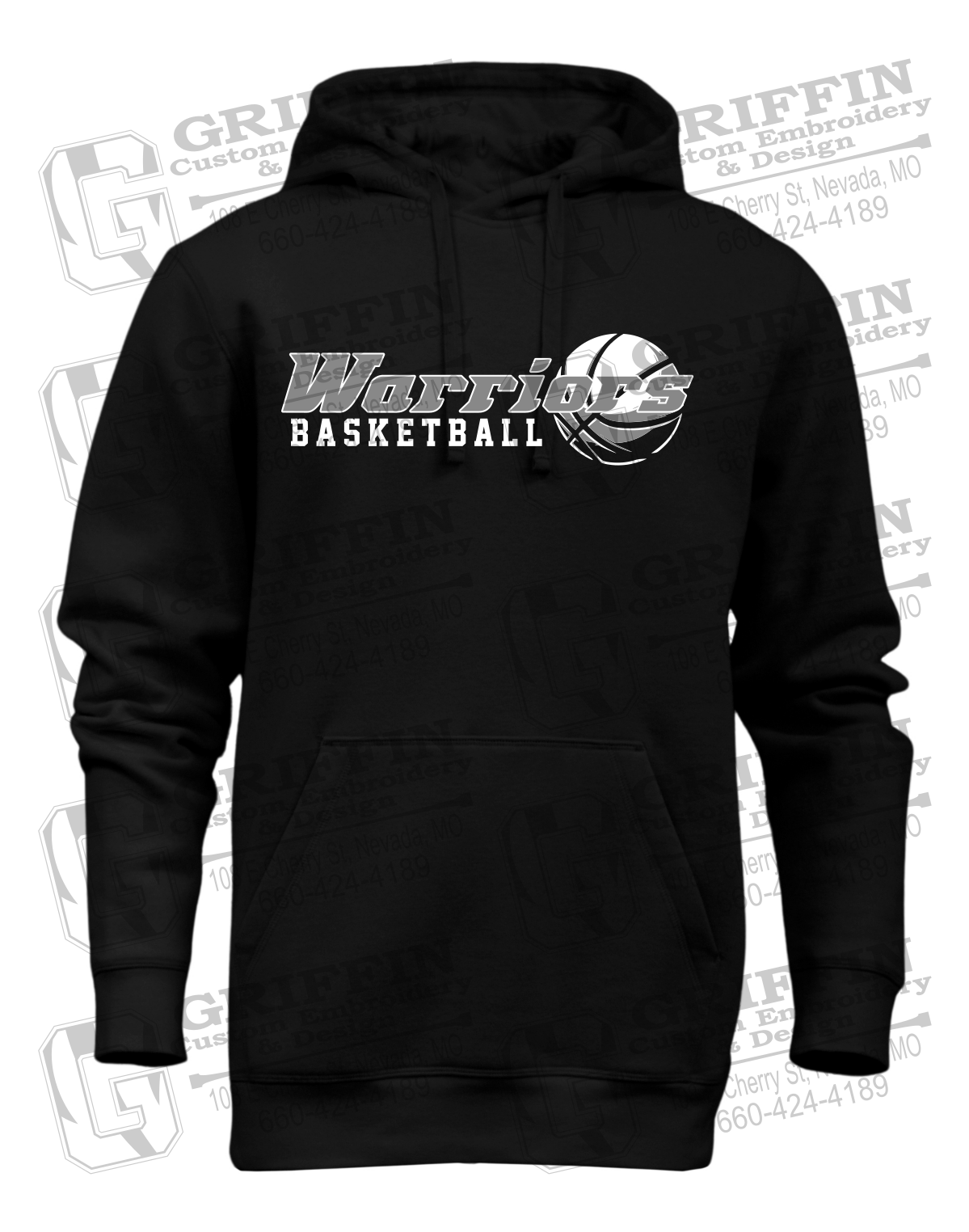 Heavyweight Fleece Hoodie - Warriors Basketball 26-A