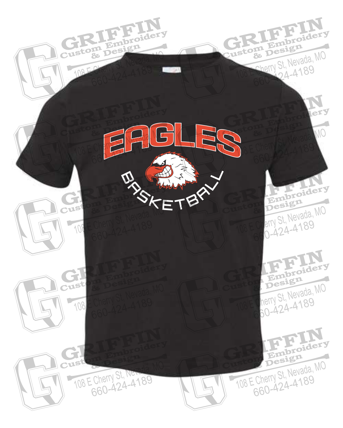 Toddler/Infant T-Shirt - Basketball - Basketball - Jasper Eagles 26-A