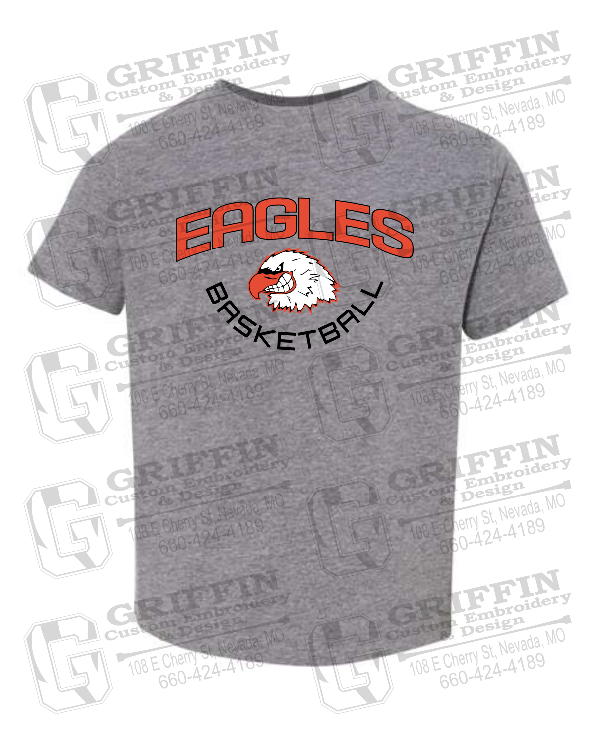 Toddler/Infant T-Shirt - Basketball - Basketball - Jasper Eagles 26-A