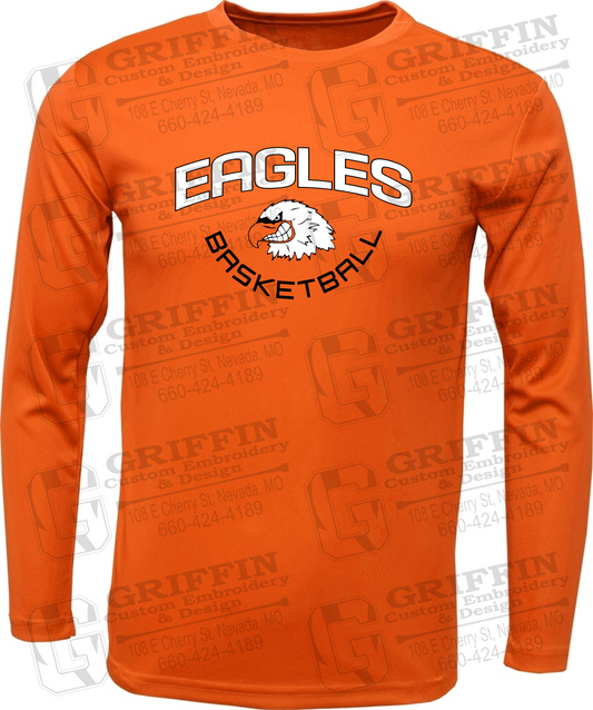 Dry-Fit Long Sleeve T-Shirt - Basketball - Jasper Eagles 26-A