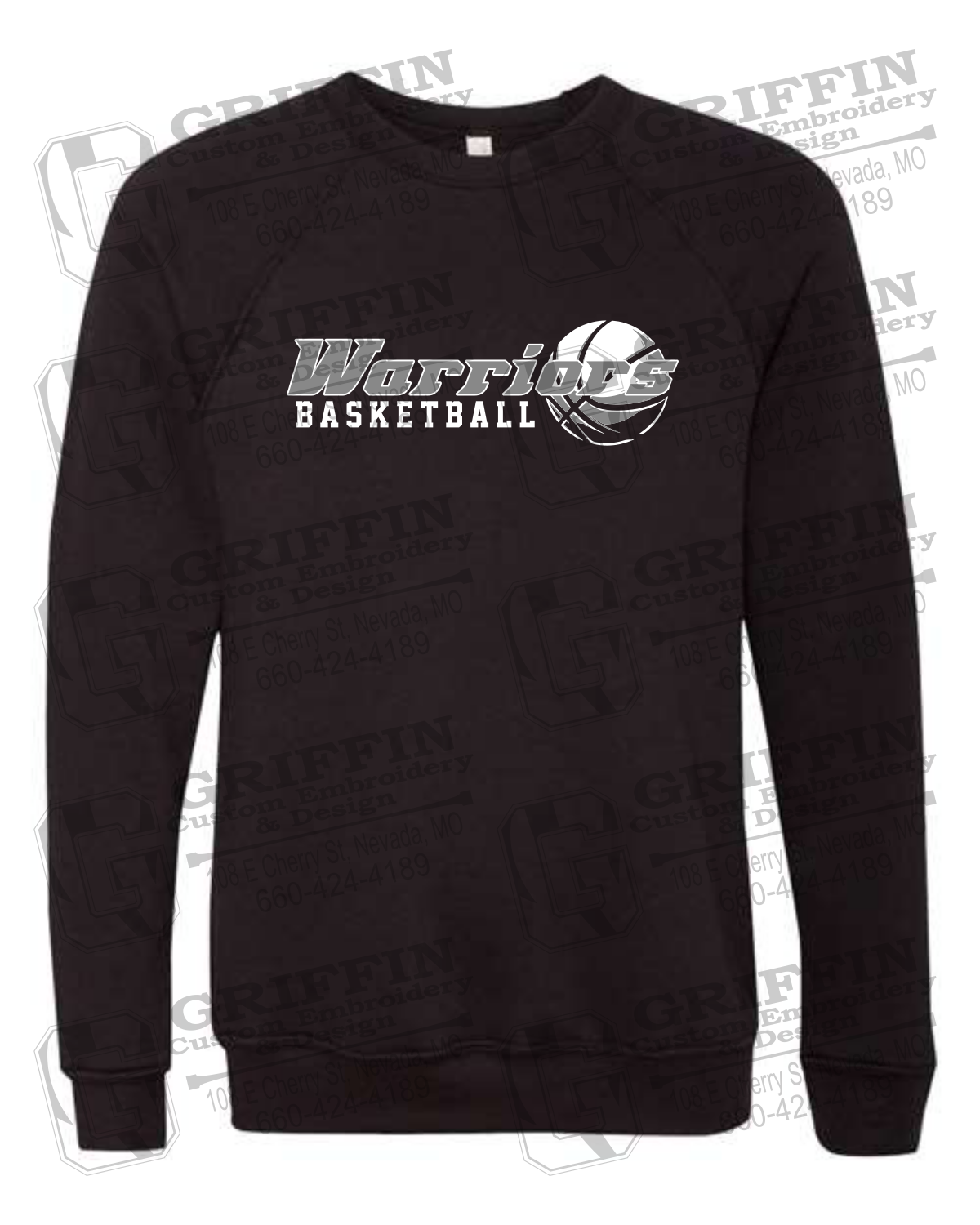 Sponge Fleece Sweatshirt - Warriors Basketball 26-A