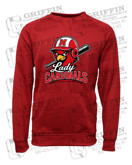 Performance Fleece Sweatshirt - Lady Cardinals Softball 26-A