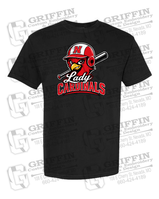 Comfort Colors Short Sleeve T-Shirt - Lady Cardinals Softball 26-A