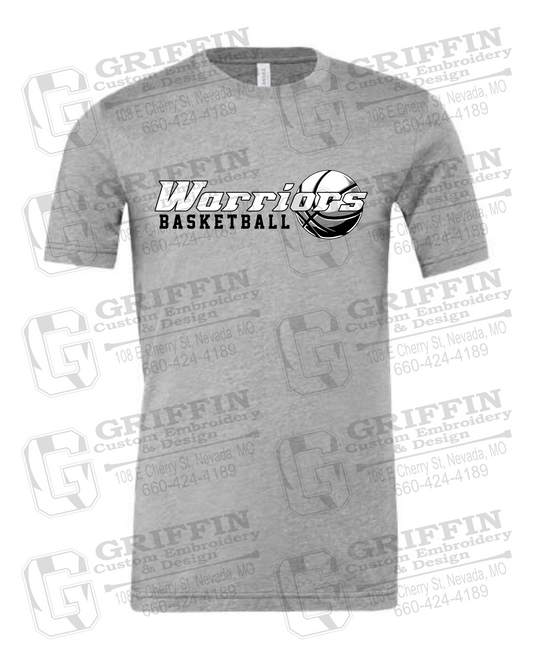 Cotton Short Sleeve T-Shirt - Warriors Basketball 26-A