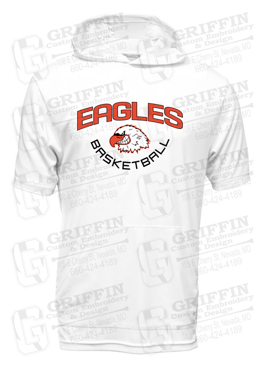 Dry-Fit Short Sleeve T-Shirt Hoodie - Basketball - Jasper Eagles 26-A