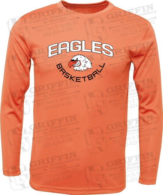 Toddler Dry-Fit Long Sleeve T-Shirt - Basketball - Jasper Eagles 26-A