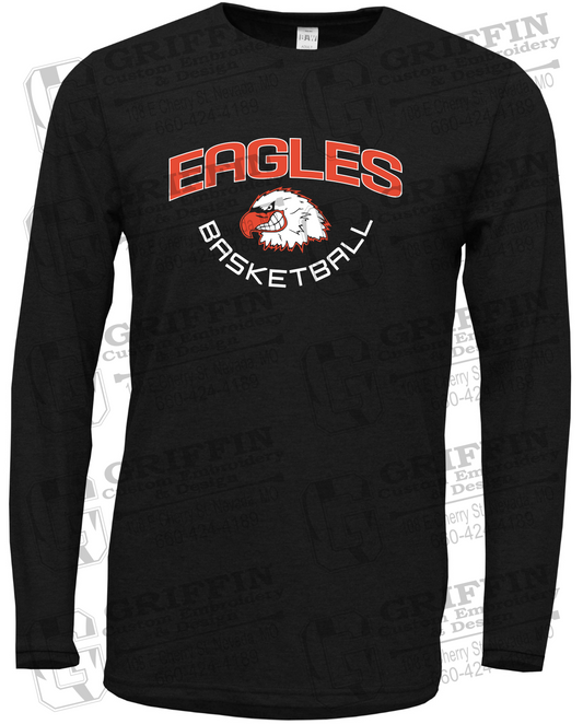 Soft-Tek Long Sleeve T-Shirt - Basketball - Jasper Eagles 26-A