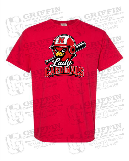 Comfort Colors Short Sleeve T-Shirt - Lady Cardinals Softball 26-A