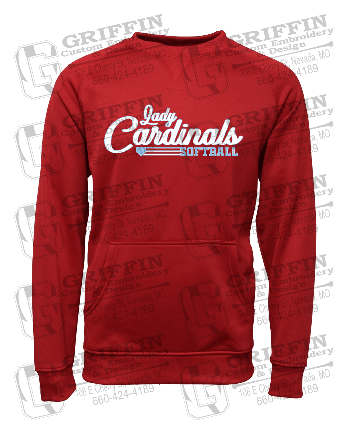 Performance Fleece Sweatshirt - Lady Cardinals Softball 26-B