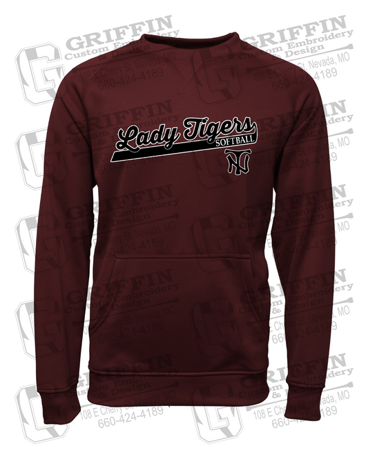 Performance Fleece Sweatshirt - Softball - Nevada Tigers 26-B