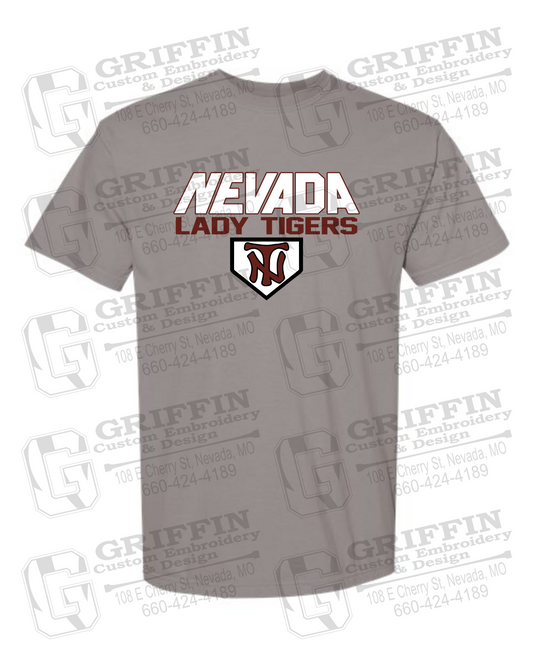 Comfort Colors Short Sleeve T-Shirt - Softball - Nevada Tigers 26-D