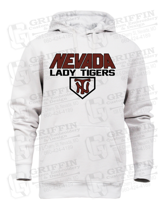 Heavyweight Fleece Hoodie - Softball - Nevada Tigers 26-D
