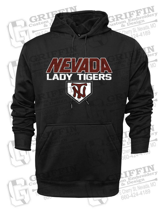 Performance Fleece Hoodie - Softball - Nevada Tigers 26-D