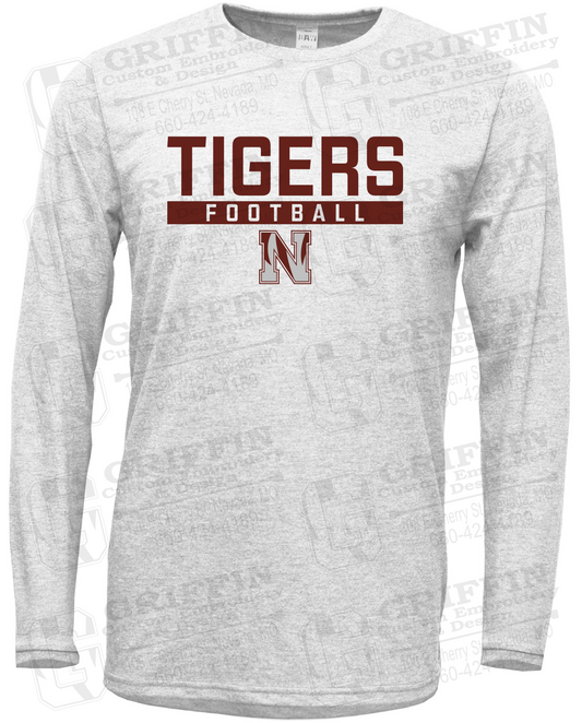Soft-Tek Long Sleeve T-Shirt - Football - Nevada Tigers 26-E