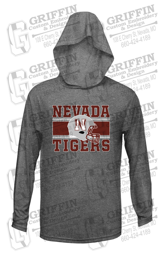 Dry-Fit T-Shirt Hoodie - Football - Nevada Tigers 26-F
