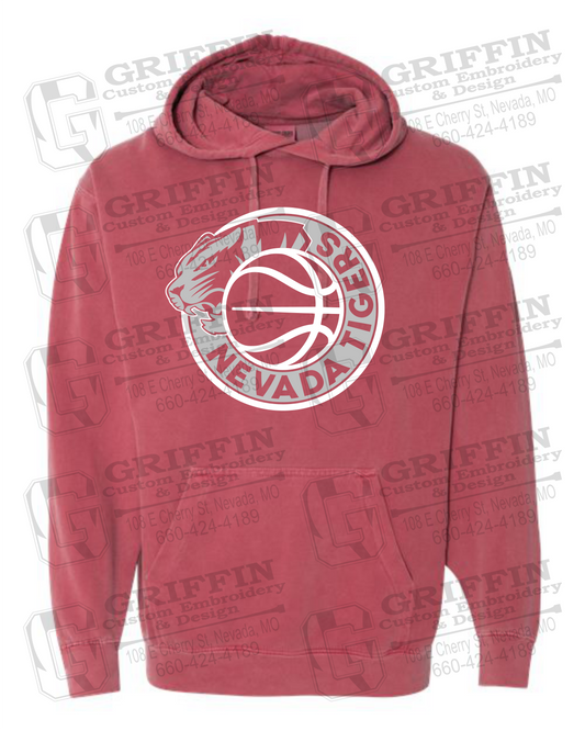 Comfort Colors Hoodie - Basketball - Nevada Tigers 26-J