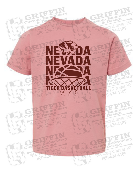 Toddler/Infant T-Shirt - Basketball - Nevada Tigers 26-L