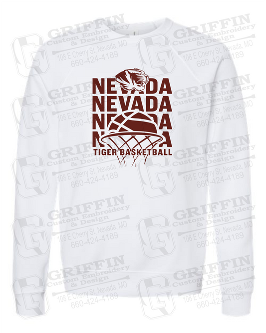 Sponge Fleece Sweatshirt - Basketball - Nevada Tigers 26-L