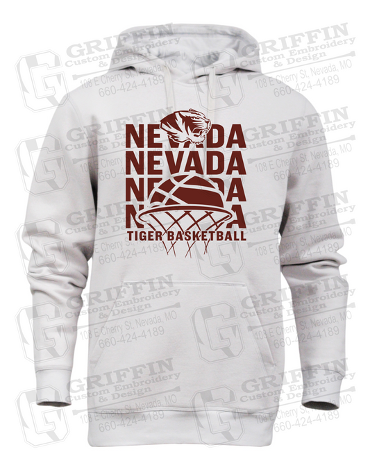 Heavyweight Fleece Hoodie - Basketball - Nevada Tigers 26-L