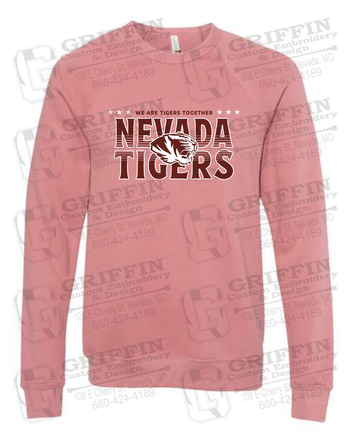 Sponge Fleece Sweatshirt - Basketball - Nevada Tigers 26-M