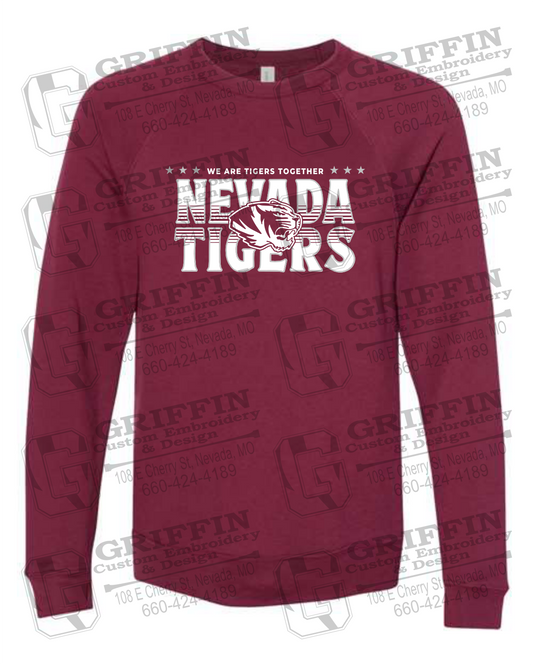 Sponge Fleece Sweatshirt - Basketball - Nevada Tigers 26-M