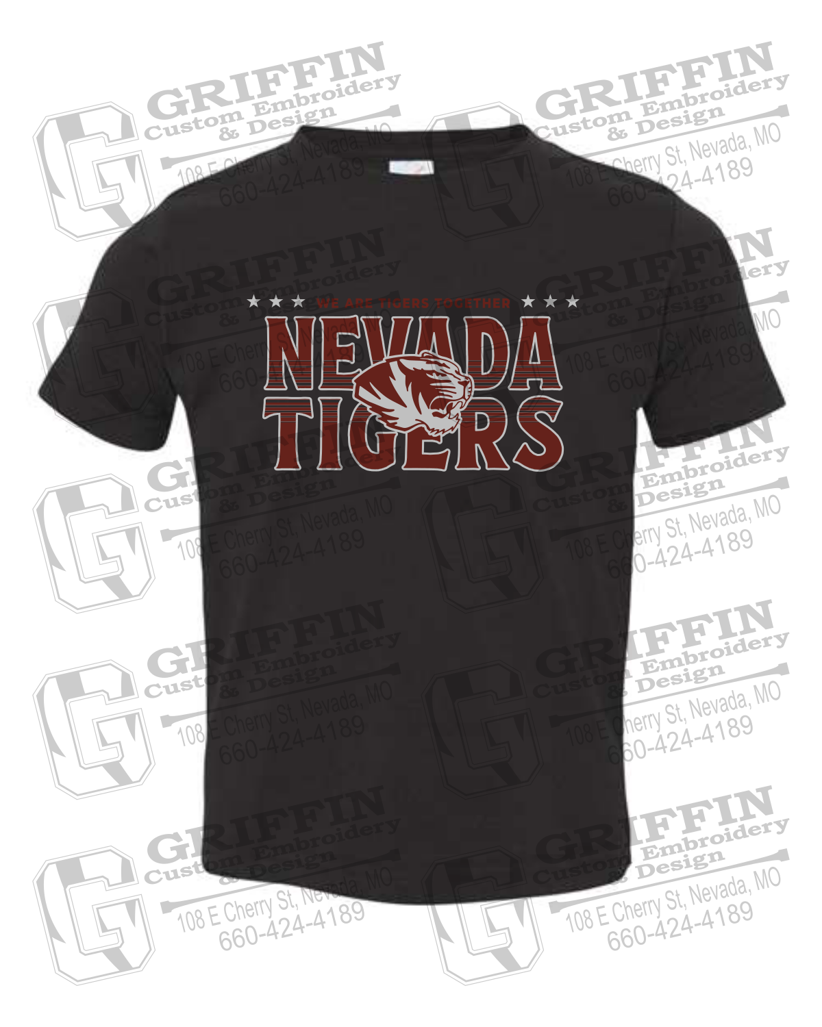 Toddler/Infant T-Shirt - Basketball - Nevada Tigers 26-M