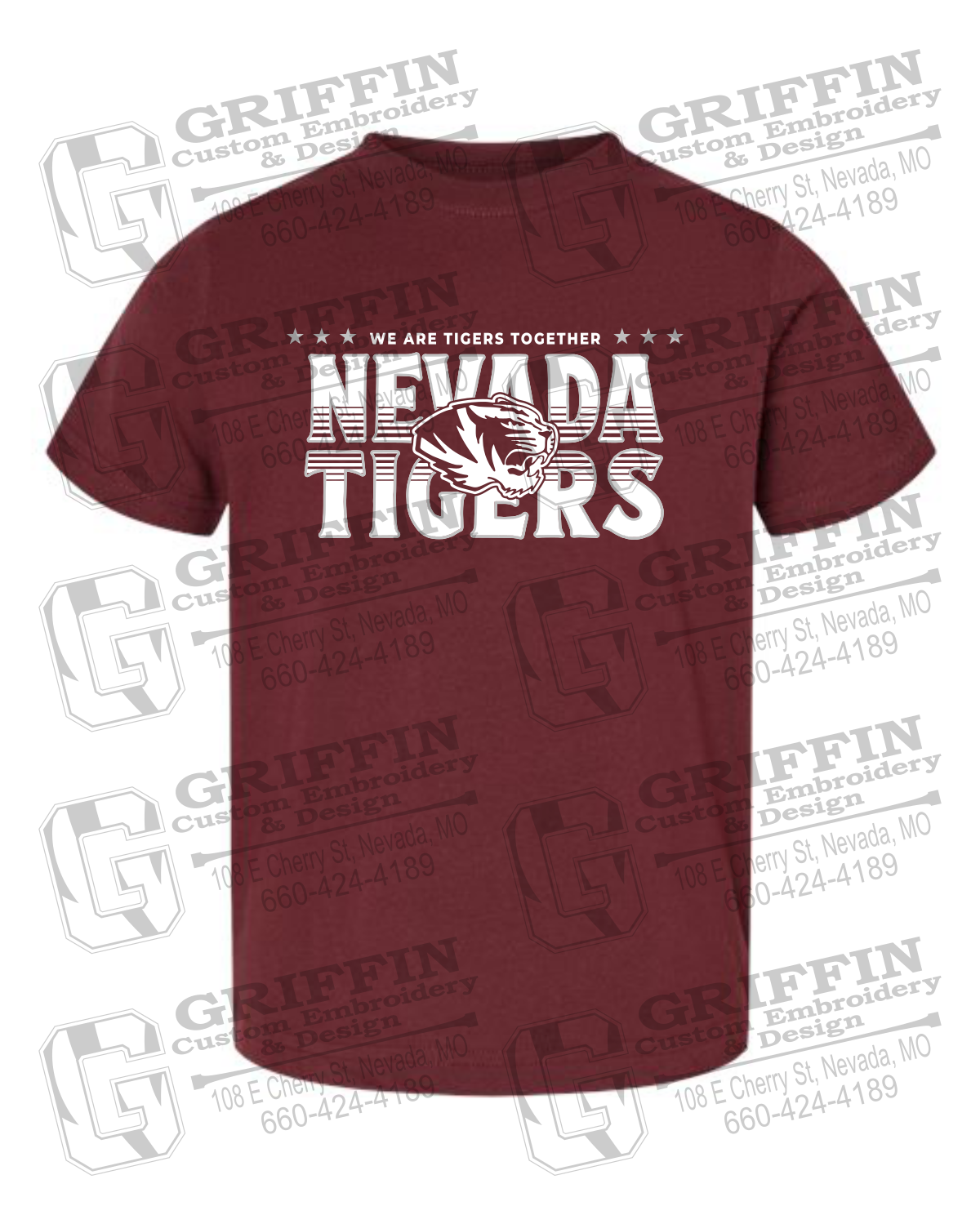 Toddler/Infant T-Shirt - Basketball - Nevada Tigers 26-M