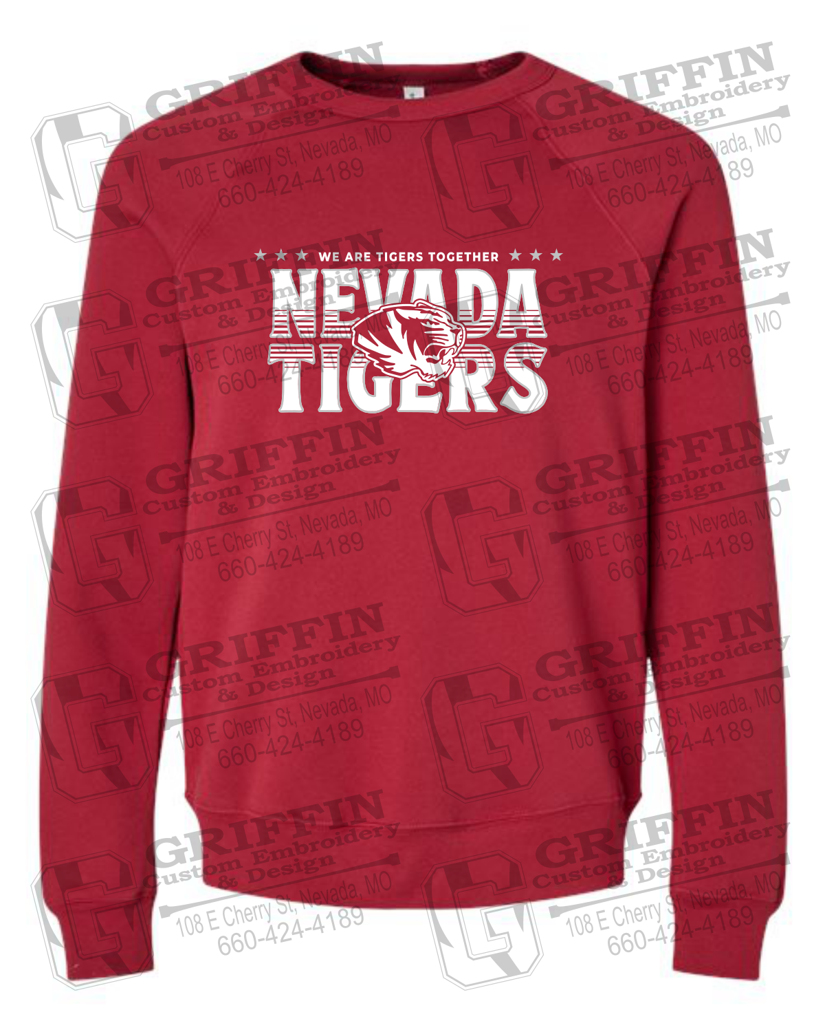 Sponge Fleece Sweatshirt - Basketball - Nevada Tigers 26-M