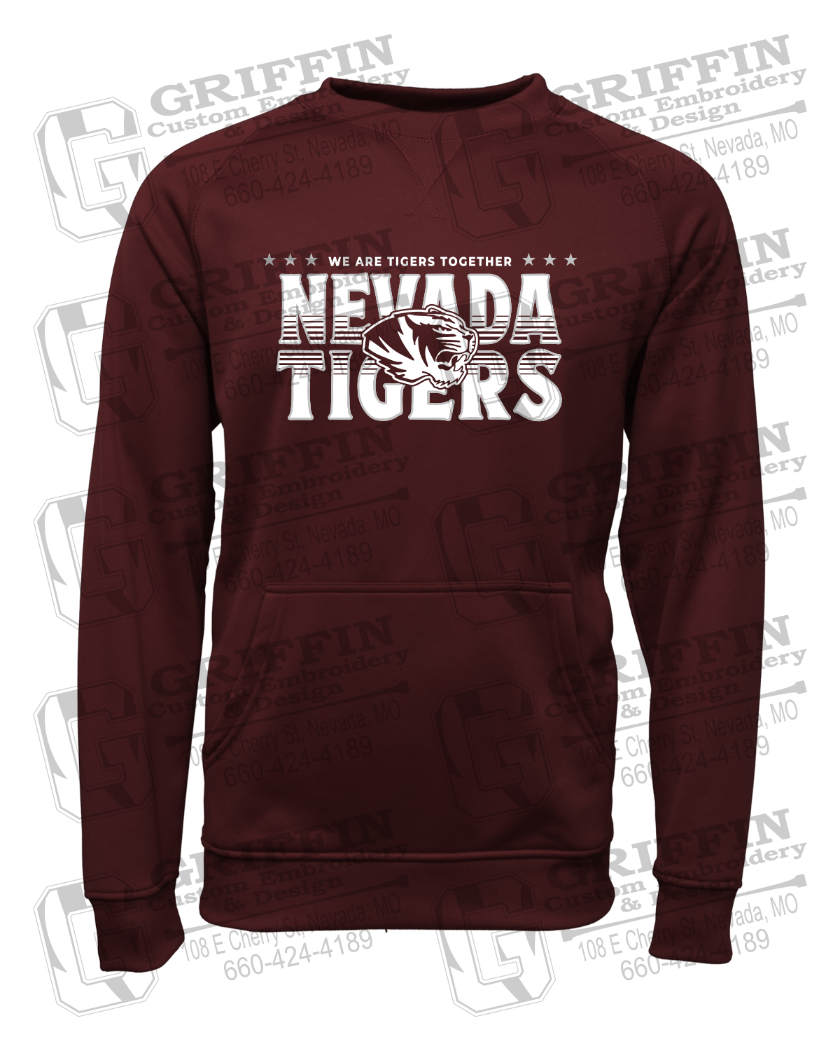 Performance Fleece Sweatshirt - Basketball - Nevada Tigers 26-M