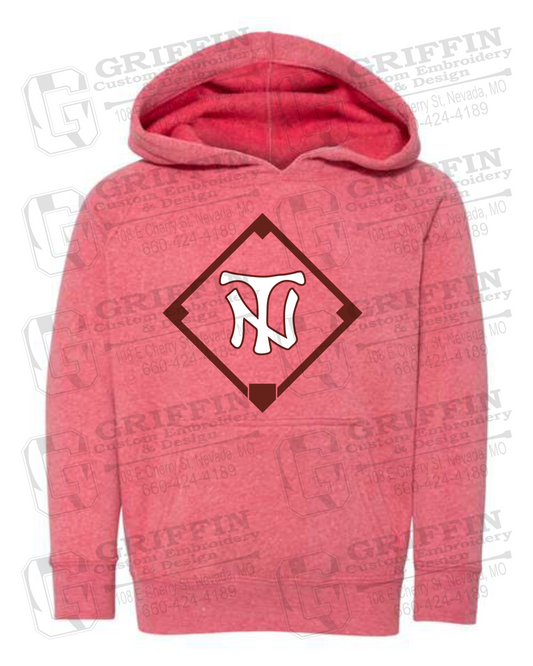 Toddler Hoodie - Baseball - Nevada Tigers 26-P