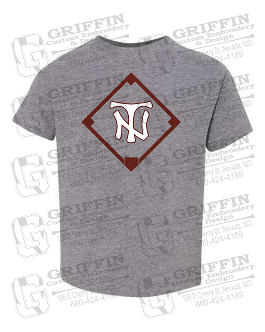 Toddler/Infant Cotton T-Shirt - Baseball - Nevada Tigers 26-P