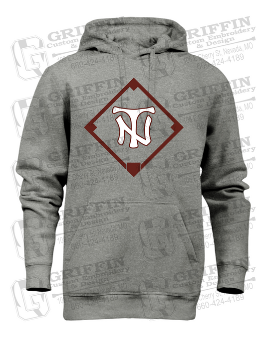 Heavyweight Fleece Hoodie - Baseball - Nevada Tigers 26-P