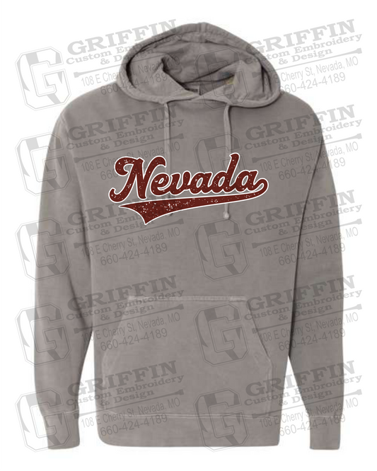 Comfort Colors Hoodie - Baseball - Nevada Tigers 26-Q