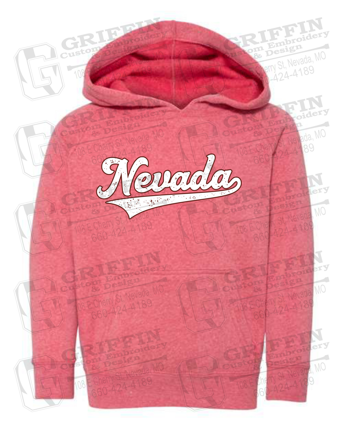 Toddler Hoodie - Baseball - Nevada Tigers 26-Q