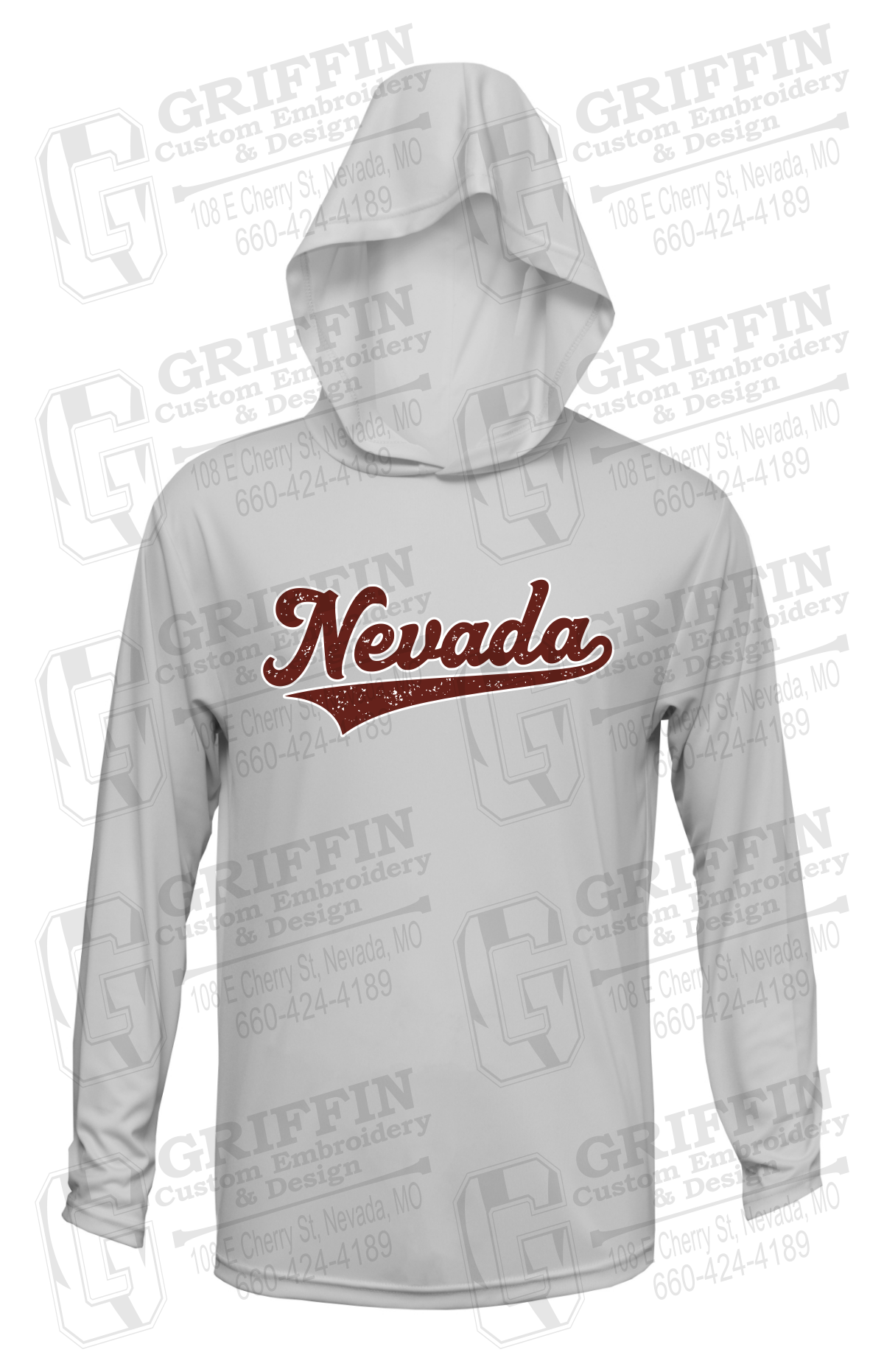 Dry-Fit T-Shirt Hoodie - Baseball - Nevada Tigers 26-Q
