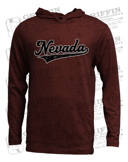 Soft-Tek T-Shirt Hoodie - Baseball - Nevada Tigers 26-Q