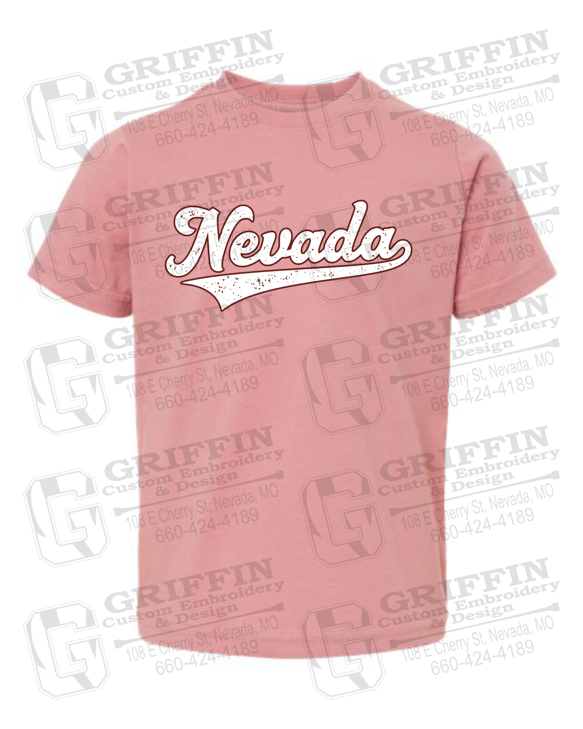 Toddler/Infant Cotton T-Shirt - Baseball - Nevada Tigers 26-Q