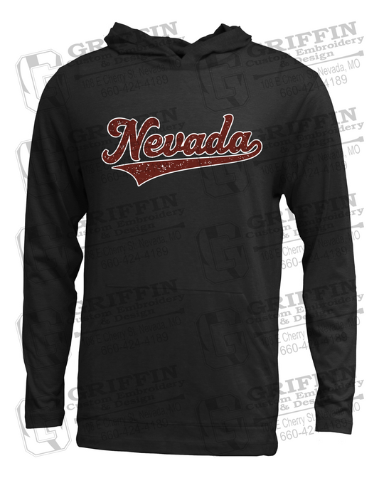 Soft-Tek T-Shirt Hoodie - Baseball - Nevada Tigers 26-Q