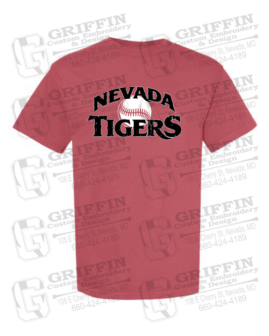 Comfort Colors Short Sleeve T-Shirt - Baseball - Nevada Tigers 26-R