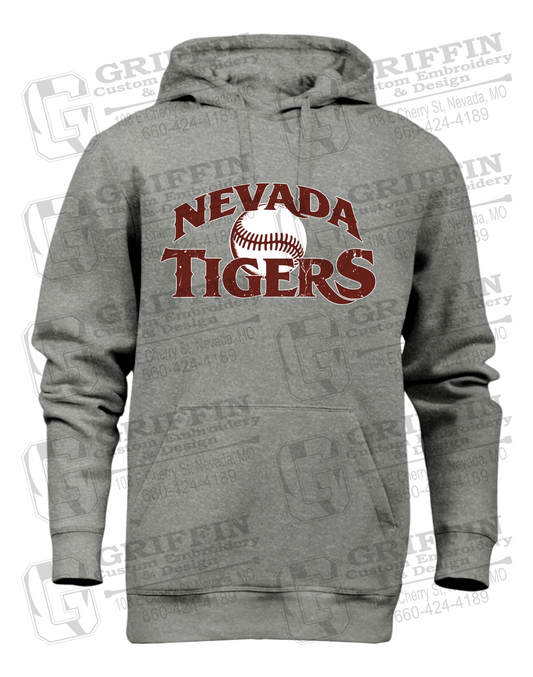 Heavyweight Fleece Hoodie - Baseball - Nevada Tigers 26-R