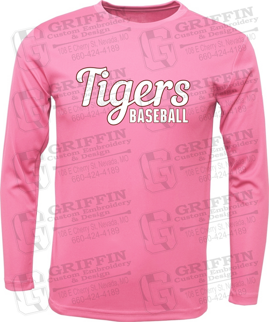 Toddler Dry-Fit Long Sleeve T-Shirt - Baseball - Nevada Tigers 26-S