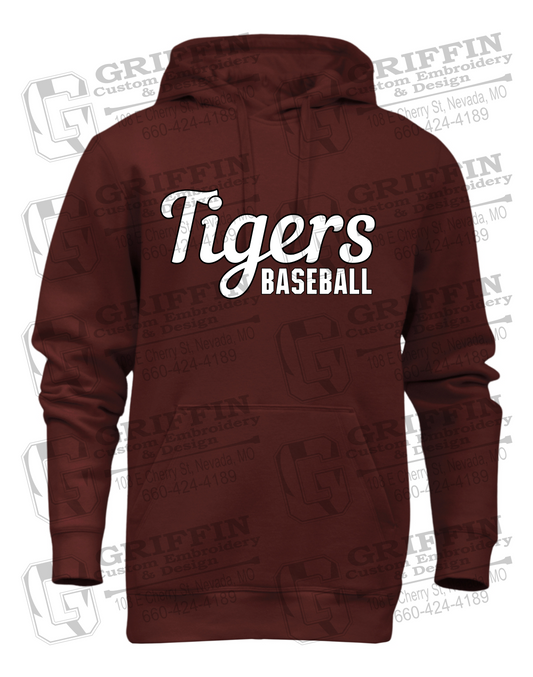 Heavyweight Fleece Hoodie - Baseball - Nevada Tigers 26-S
