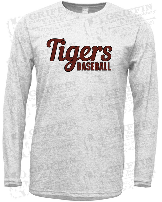 Soft-Tek Long Sleeve T-Shirt - Baseball - Nevada Tigers 26-S