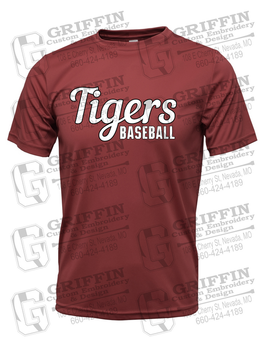 Dry-Fit Short Sleeve T-Shirt - Baseball - Nevada Tigers 26-S