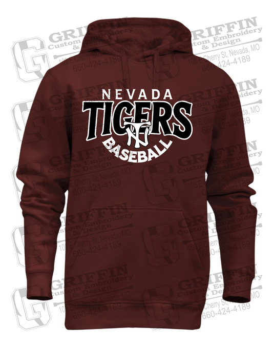 Heavyweight Fleece Hoodie - Baseball - Nevada Tigers 26-T