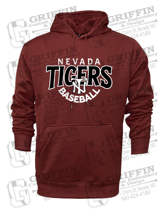 Performance Fleece Hoodie - Baseball - Nevada Tigers 26-T