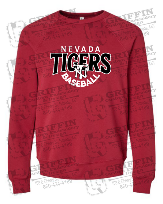 Sponge Fleece Sweatshirt - Baseball - Nevada Tigers 26-T