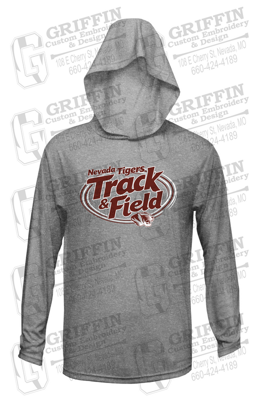 Dry-Fit T-Shirt Hoodie - Track & Field - Nevada Tigers 26-U