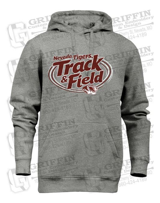 Heavyweight Fleece Hoodie - Track & Field - Nevada Tigers 26-U